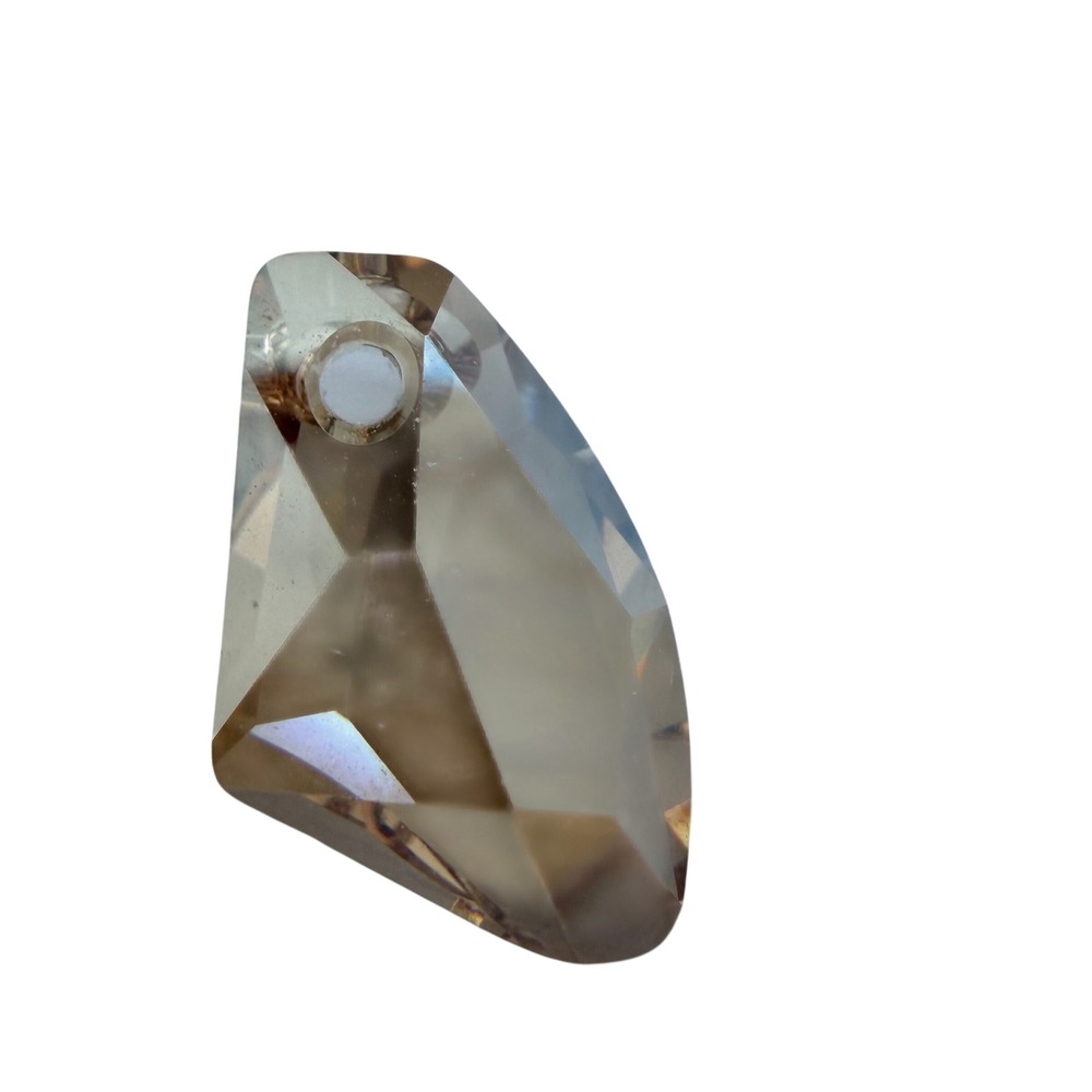 Swarovski Elements 5556 Galactic Pendant 19mm Golden Shadow Crystal Bead